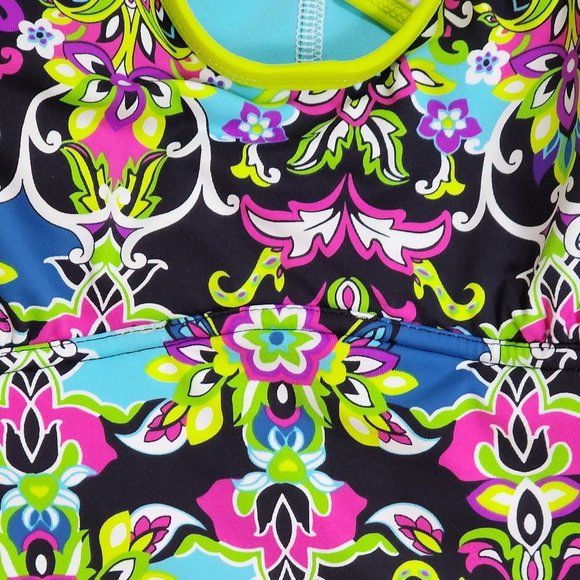 Athleta Tankini, Rashguard & Reversible Bikini Bottom Bundle sz L EXCELLENT - Picture 11 of 16